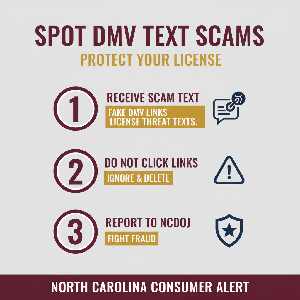 Estadísticas Clave y Datos para Fiscal General Jeff Jackson Advierte sobre Estafas de Mensajes del DMV en Carolina del Norte