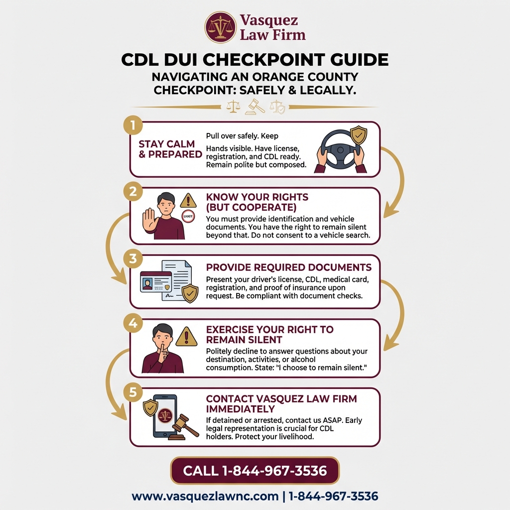 Key Statistics and Data for CDL DUI Checkpoint Orange County: Essential Guide [2026]