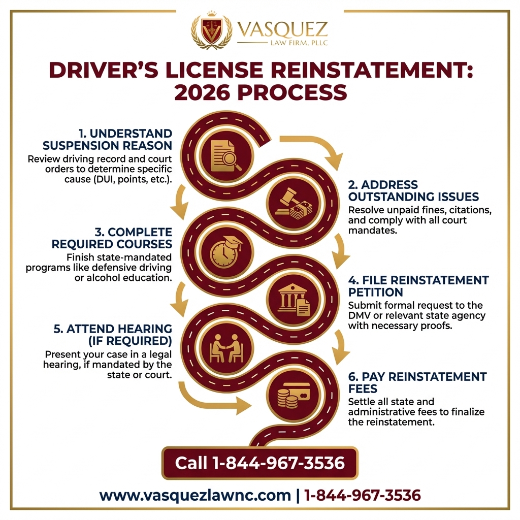 Key Statistics and Data for Driver's License Reinstatement Steps and Costs in 2026