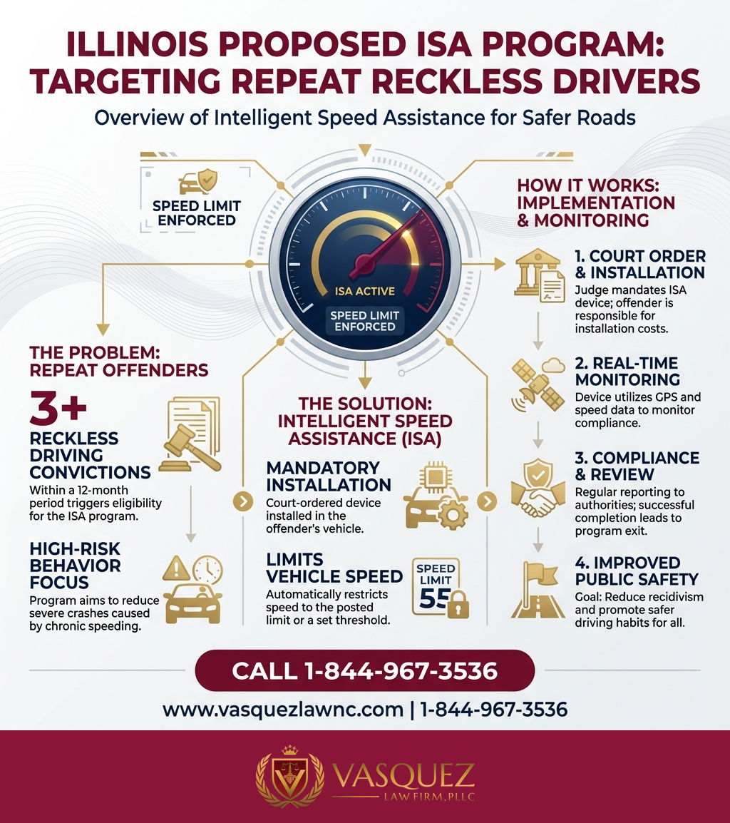Estadísticas Clave y Datos para Proyecto de Ley en Illinois Podría Modificar Sanciones a Conductores en 2026