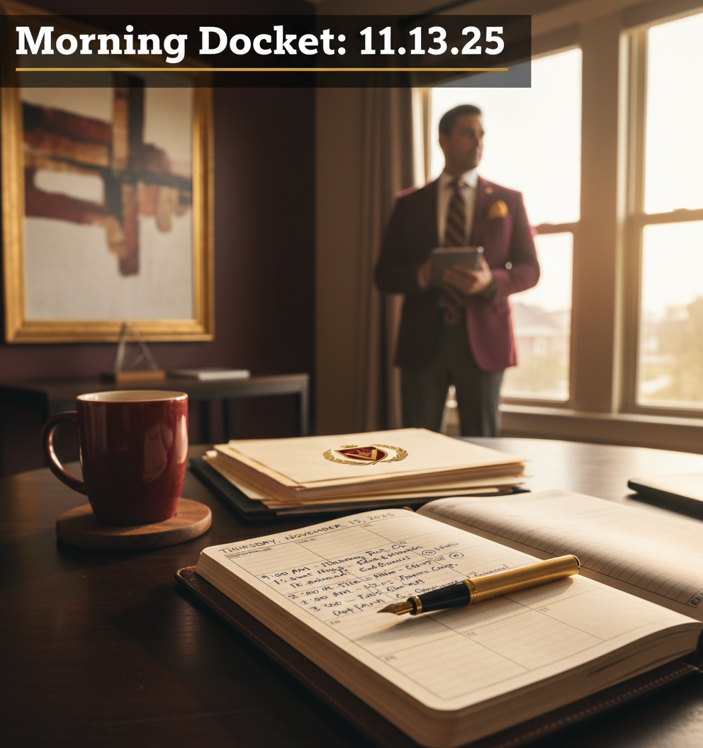 Understanding the Impact of Morning Docket: 11.13.25 on NC Residents