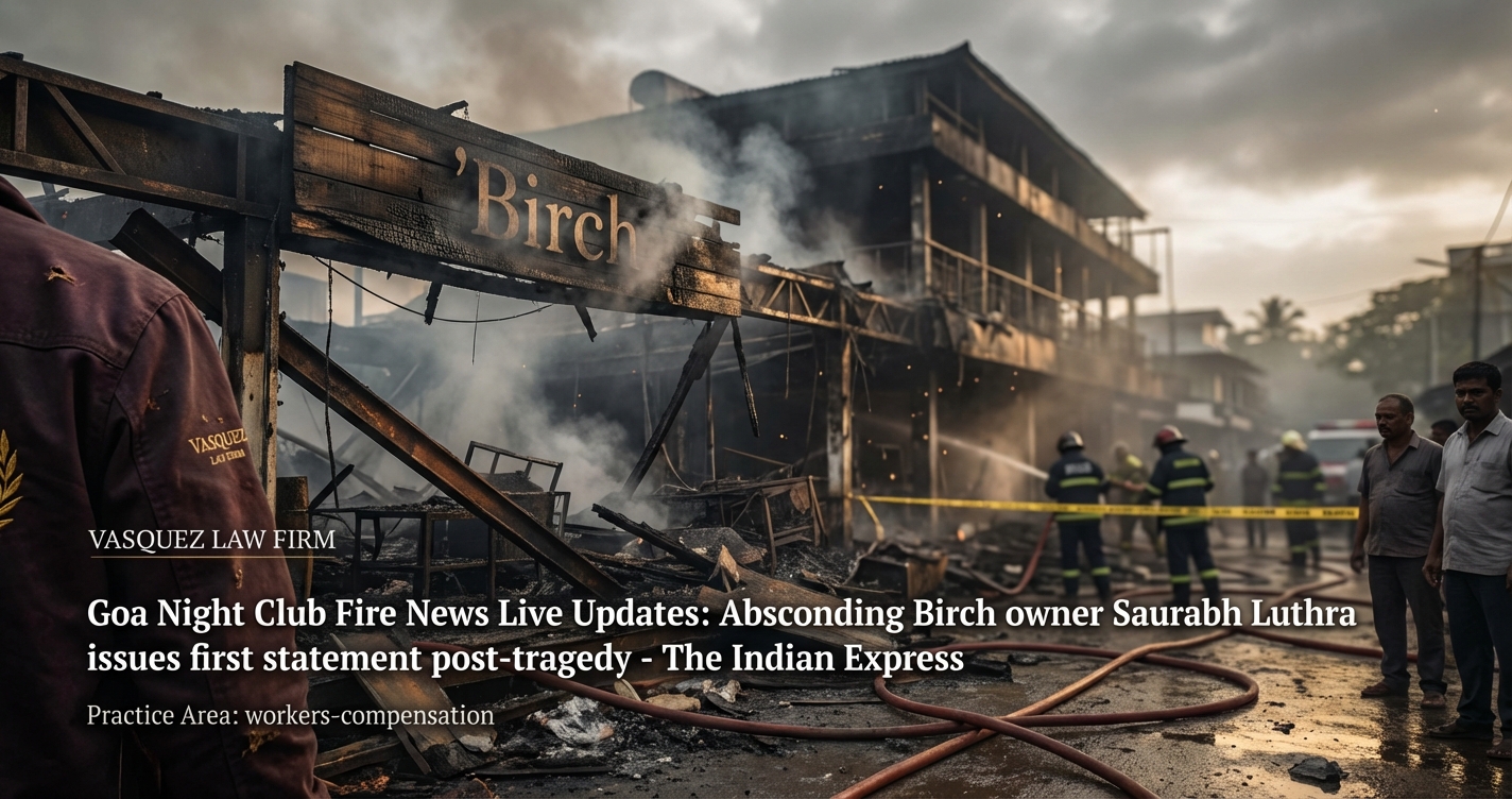 Understanding Workers' Comp in Night Club Fires