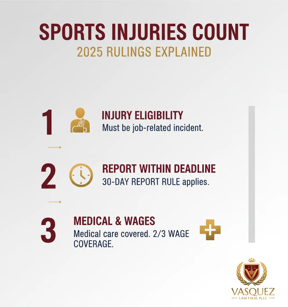Infographic: workers compensation lawyer NC: The Truth Behind 2025 Sports Rulings