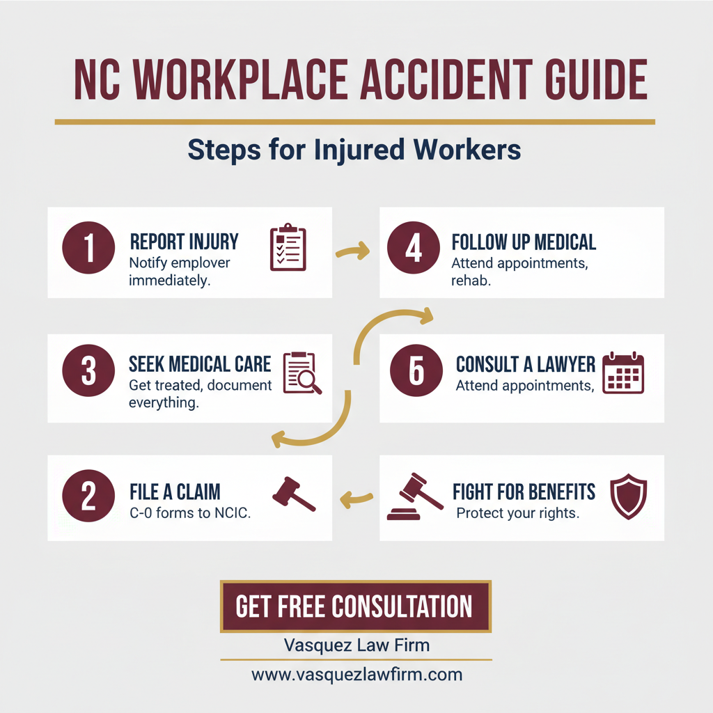 Key Statistics and Data for Workers' Compensation Guide for Charlotte NC | Vasquez Law Firm