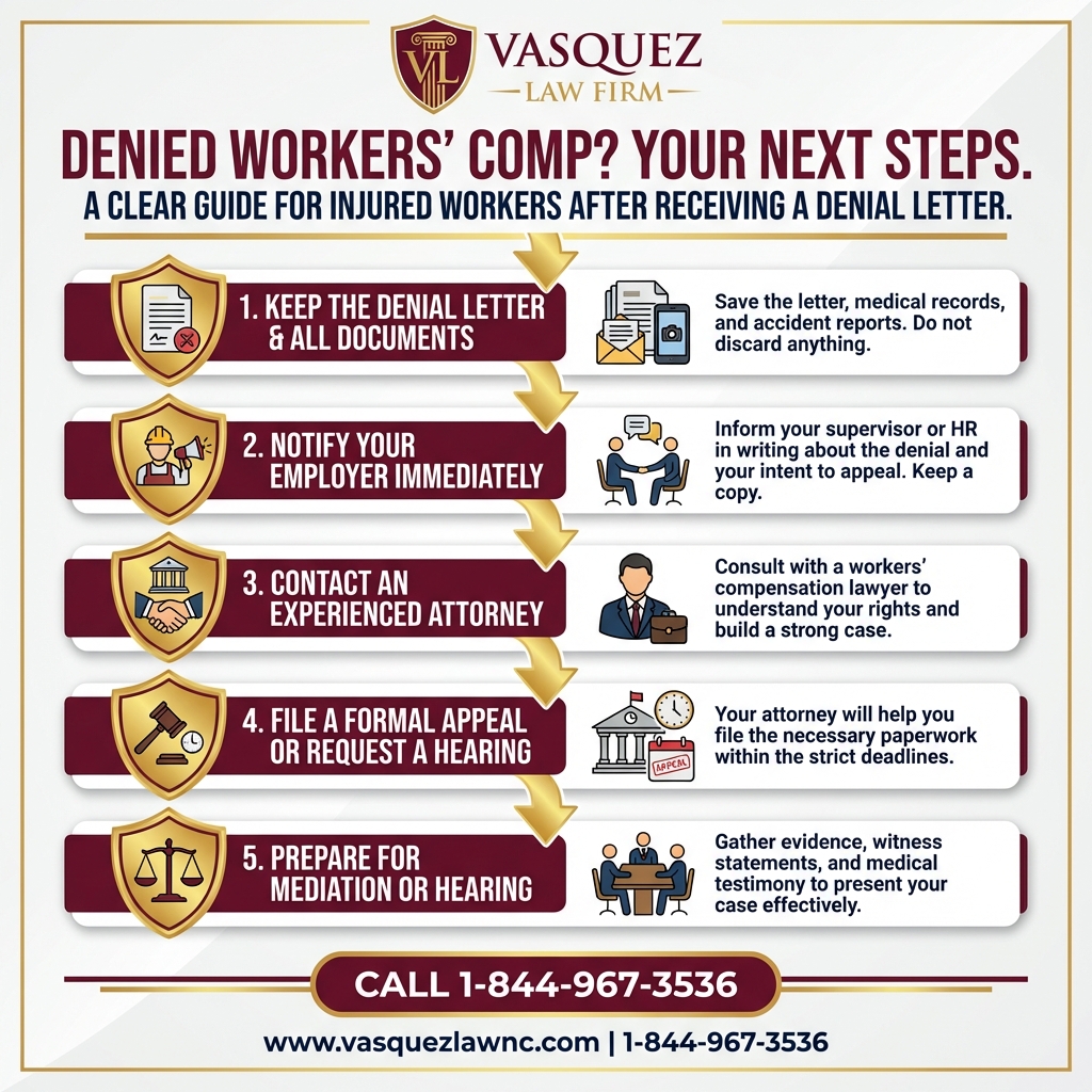 Key Statistics and Data for Florida Workers' Comp Denied: Essential Steps [2026]