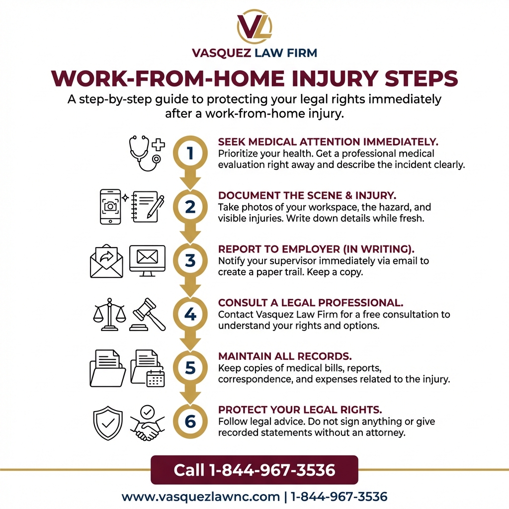 Estadísticas Clave y Datos para Accidentes Laborales en Casa: Guía de Compensación para Trabajadores Remotos en 2026