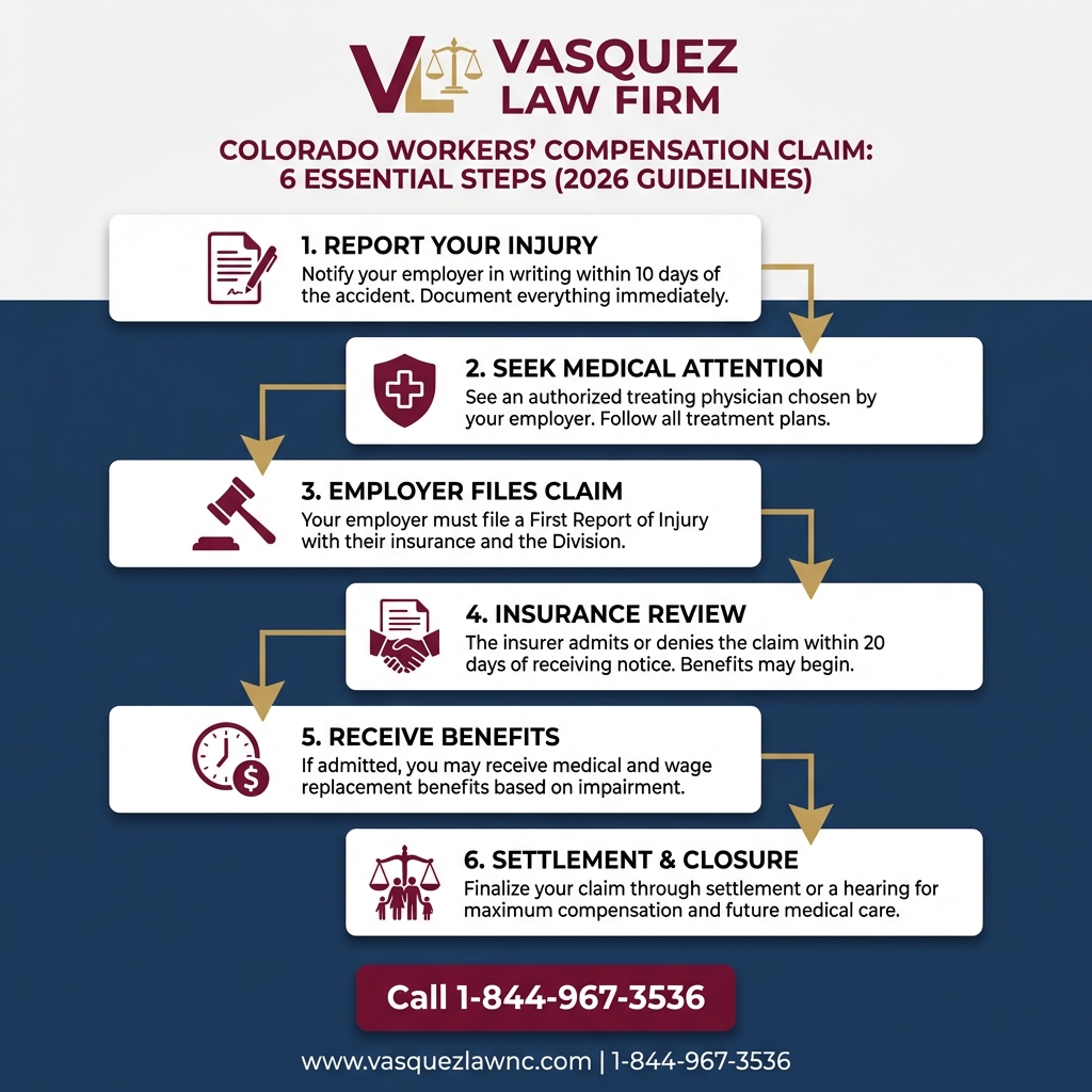 Estadísticas Clave y Datos para Compensación Laboral en Colorado 2026: Guía Completa para Trabajadores Lesionados