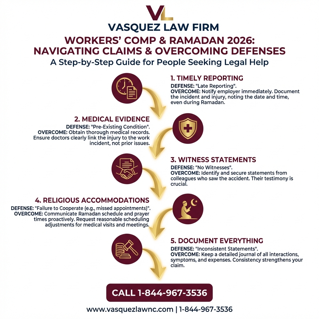 Key Statistics and Data for Ramadan Workers' Compensation Claims: What to Know in 2026