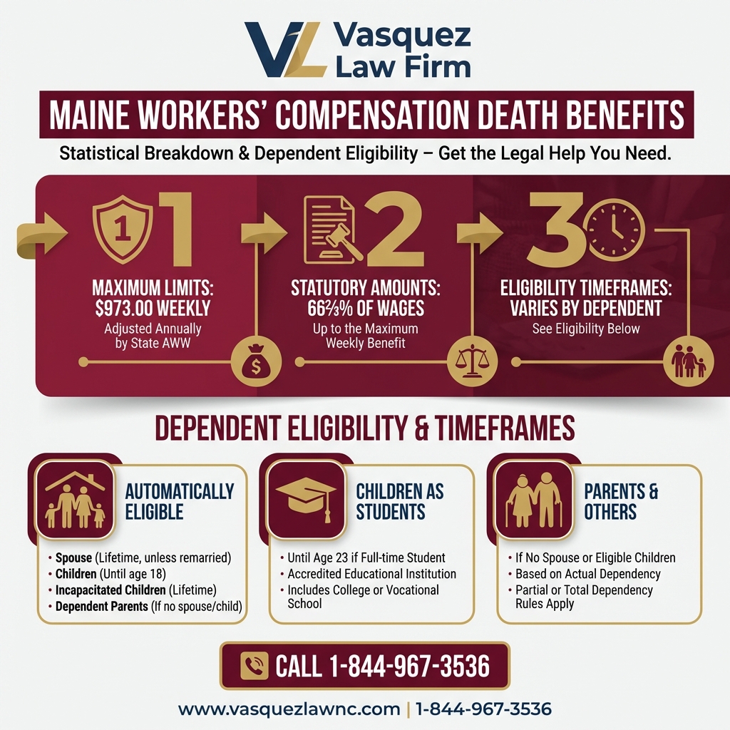 Estadísticas Clave y Datos para Beneficios por Fallecimiento en Maine: Lo Que Puedes Reclamar en 2026