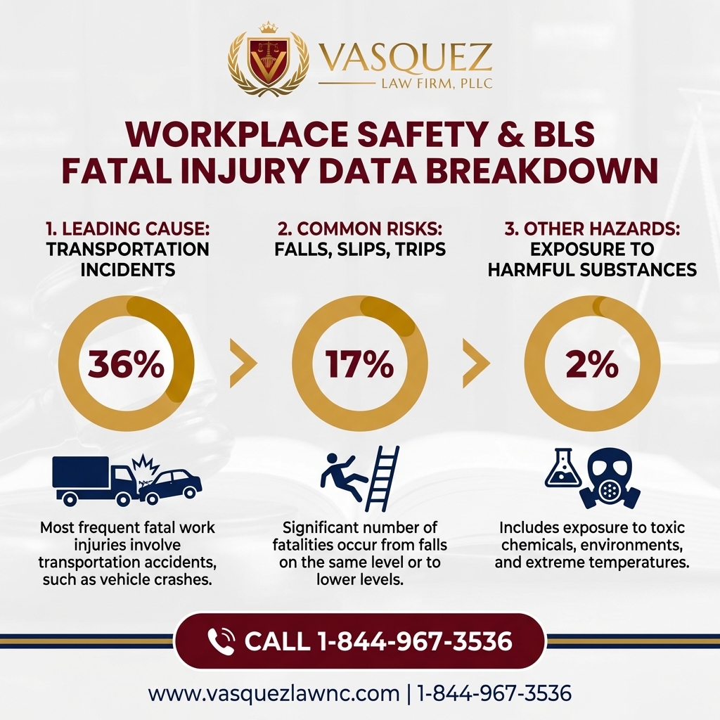 Estadísticas Clave y Datos para Lesiones Laborales Fatales: Las Causas Más Mortales en 2026
