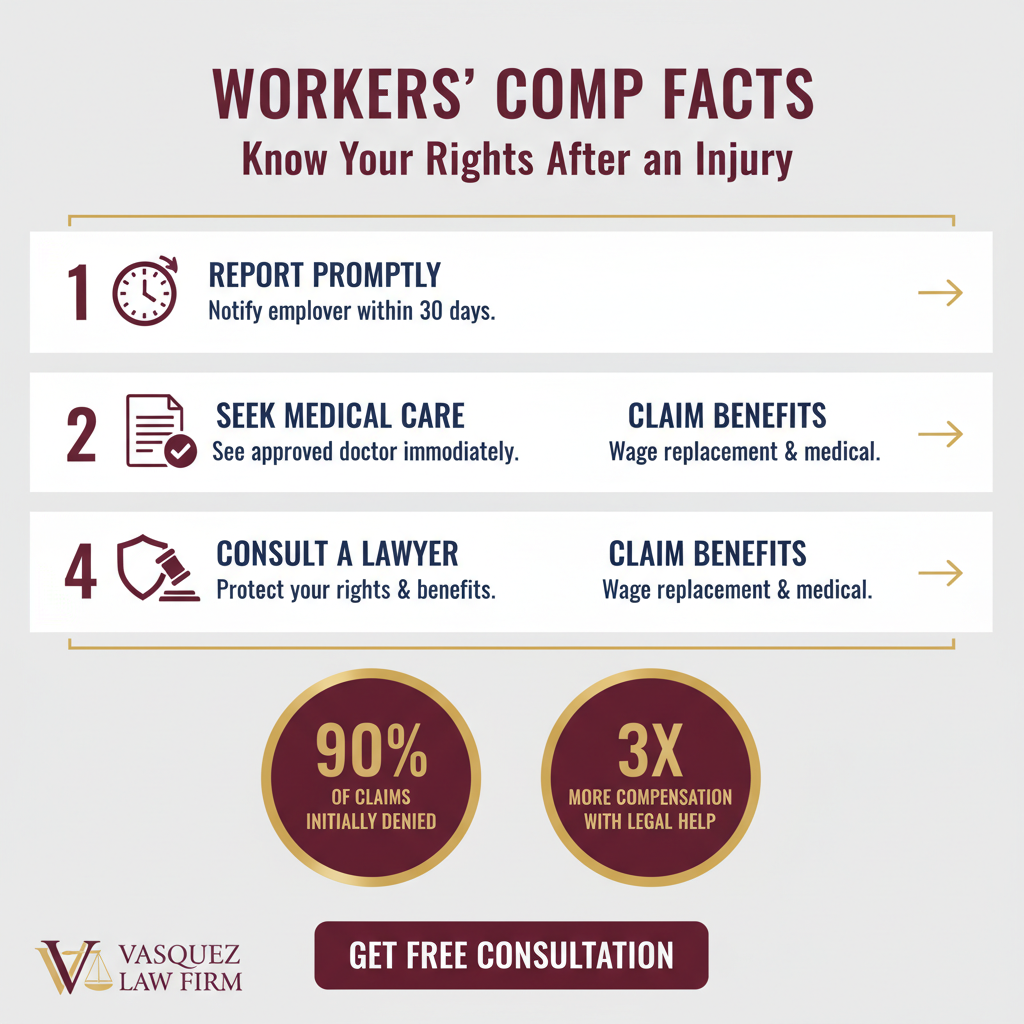 Línea de Tiempo del Proceso para Abogado de Compensación Laboral Bartlesville OK | Vasquez Law