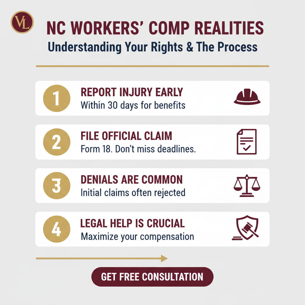 Process Timeline for Workers' Compensation: Your 2026 North Carolina Guide