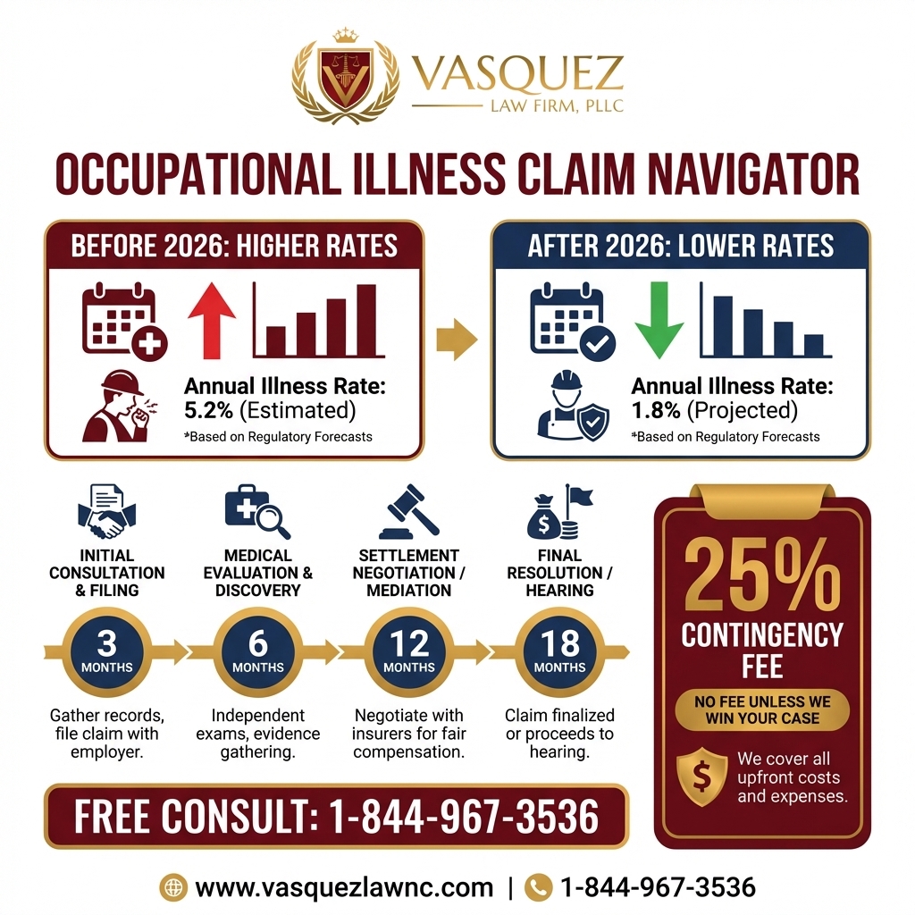 Process Timeline for What Are Occupational Diseases and How They Affect You in 2026