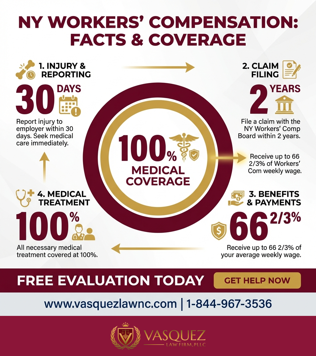 Línea de Tiempo del Proceso para Abogado de Compensación Laboral en Queens Explica sus Opciones en 2026
